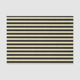 Papel De Seda Listras bege e pretas