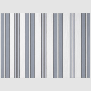 Papel De Seda Listras Cinzas