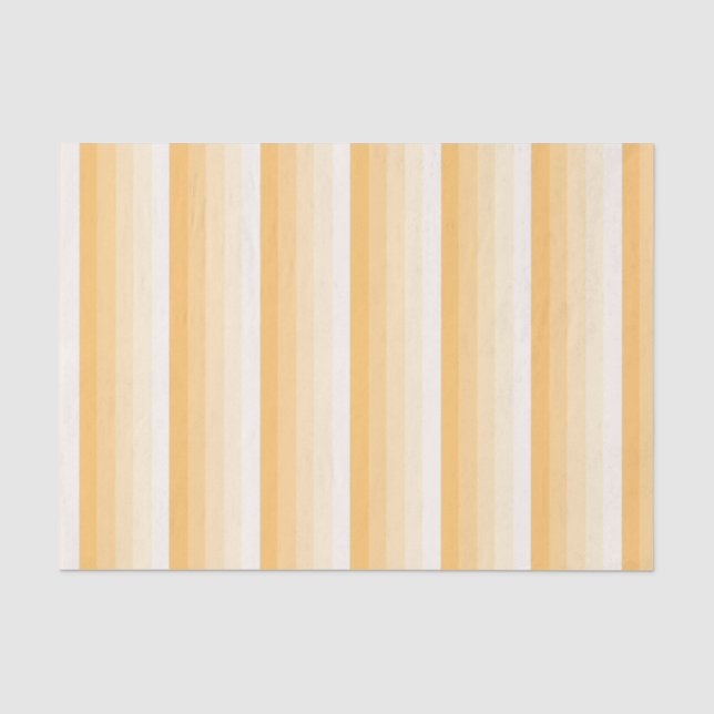 Papel De Seda Listras de sombra amarelas (Frente )