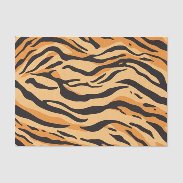 Papel De Seda Listras de Tigre (Frente )