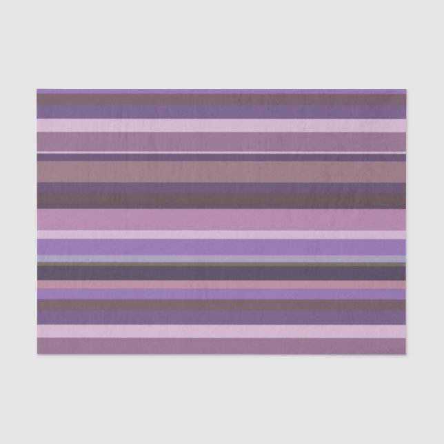 Papel De Seda Listras horizontais Mauve (Frente )