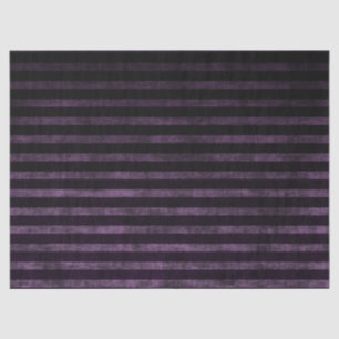 Papel De Seda Listras Ombre Grunge Preto e Roxo