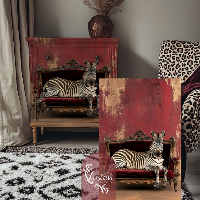 Papel De Seda Listras Ousadas, Zebra Relaxando, Regência de Holl (Bold Stripes, Hollywood Regency, Urban Ethnic, Zebra Lounging, Vintage Sopha Decoupage Tissue)