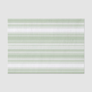 Papel De Seda Listras verdes claras