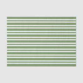 Papel De Seda Listras Verdes e Brancas Padrão