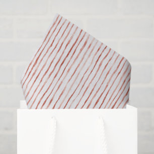 Papel De Seda Listras Vermelhas de Aniversário