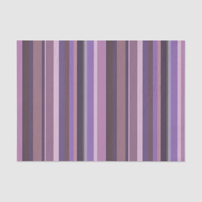 Papel De Seda Listras verticais Mauve (Frente )