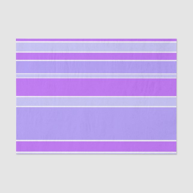 Papel De Seda Listras violetas (Frente )