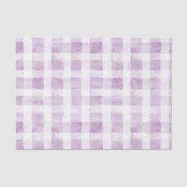 Papel De Seda Listras Xadrez Brancas Roxo Claro