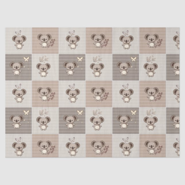 Papel De Seda Little Koala Bliss (Frente )