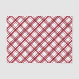 Papel De Seda Livro Branco e Vermelho