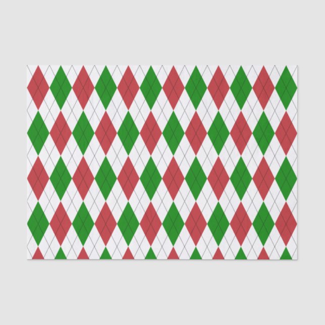 Papel De Seda Livro de Tecidos de Estilo Vermelho, Verde e Branc (Frente )