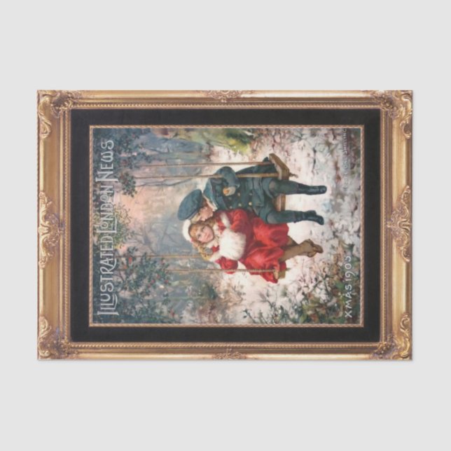 Papel De Seda Livro de tecidos vitoriano de doçura (Frente )