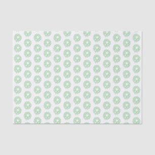 Papel De Seda Livro Tecido - Mortes de Natal Verde