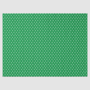 Papel De Seda Livro Verde da Bolinhas de Natal