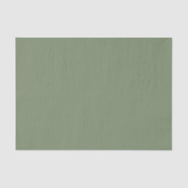 Papel De Seda Livro Verde Sage (Frente )