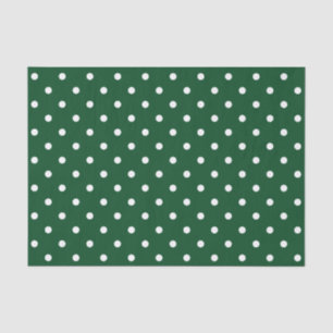 Papel De Seda Livro Verde sobre os tecidos das Bolinhas