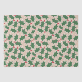 Papel De Seda Livro Verde sobre os tecidos de Natal