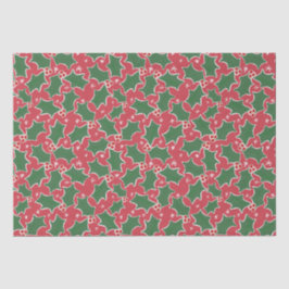 Papel De Seda Livro Verde sobre os tecidos de Natal