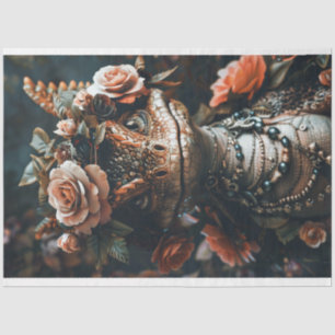 Papel De Seda Lizzy, a Decoupage do Hippie Lizard