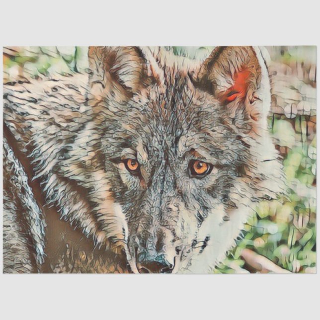 Papel De Seda lobo de toons (Frente )