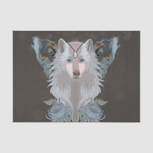 Papel De Seda Lobos incríveis