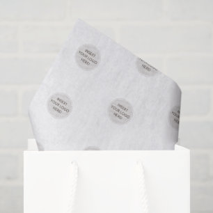 Papel De Seda LOGO DE NEGÓCIOS MARCAÇÃO moderno simples grande
