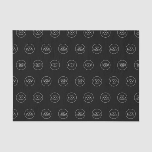 Papel De Seda Logotipo comercial personalizado (Frente )