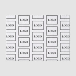 Papel De Seda Logotipo Comercial Personalizado da Empresa