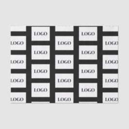 Papel De Seda Logotipo comercial preto