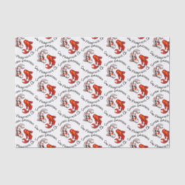 Papel De Seda Logotipo de negócios do Jardim Botânico de Peixes 