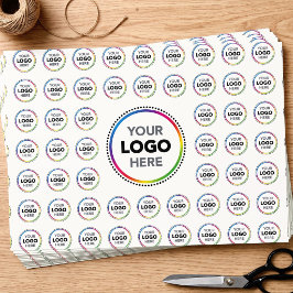 Papel De Seda Logotipo Personalizado da Empresa - Embalagem Bout