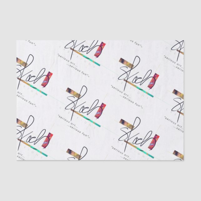 Papel De Seda Logotipo SKoch (Frente )