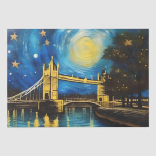 Papel De Seda London Bridge Acrylic Art,