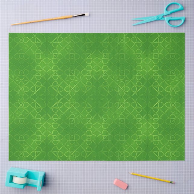 Papel De Seda Loops de Limerick (Arte )