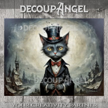 Lorde Whiskers de Darkshire - Decoupage -