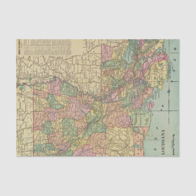 Papel De Seda Louisiana 10 (Frente )