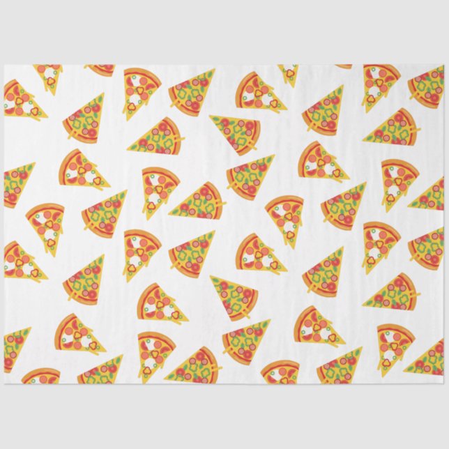 Papel De Seda Love Pizza (Frente )