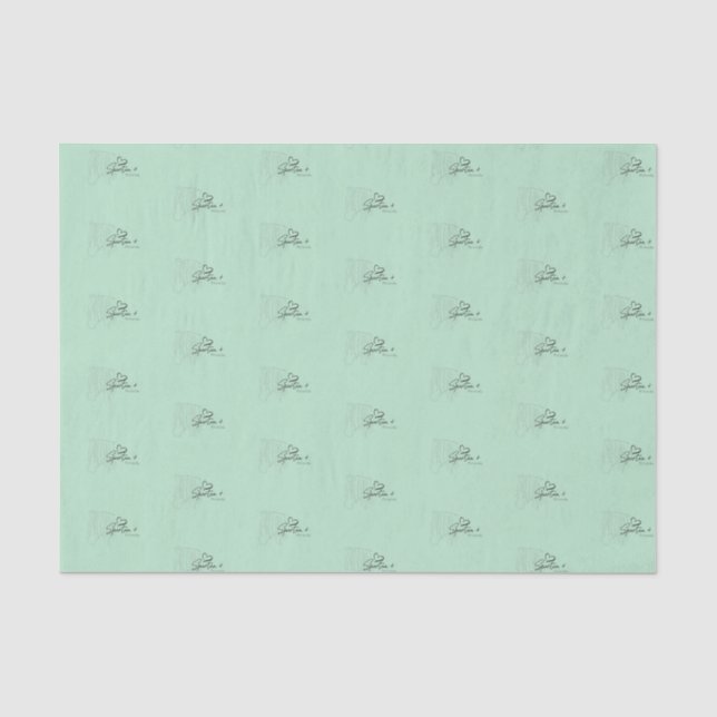 Papel De Seda Love Spartan Tissue Paper (Frente )