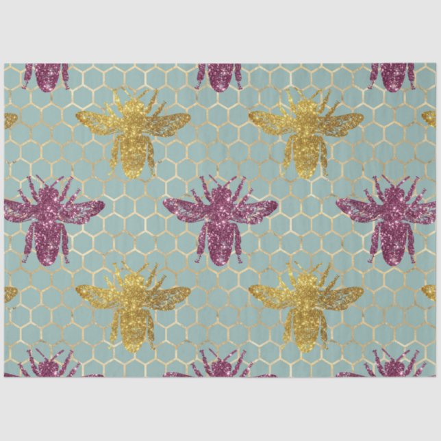 Papel De Seda Lovely Bee Series Design 49 (Frente )