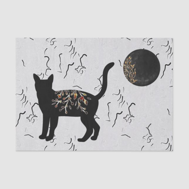 Papel De Seda Lua de Sombreamento (Frente )