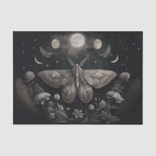 Papel De Seda Lua Ondulante de Michelle, Magnífica Mariposa (Frente )