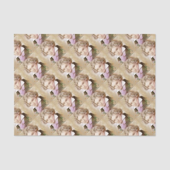 Papel De Seda Ludwig van Beethoven im Aquarell Stil (Frente )