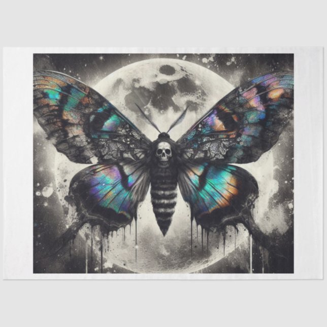 Papel De Seda Luna Death Moth (Frente )