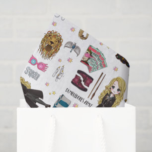 Papel De Seda Luna Lovegood Mágica Aquarela