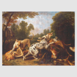 Papel De Seda Luta dos cães (por Frans Snyders)