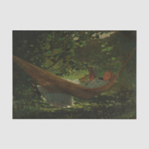 Papel De Seda Luz do sol e sombra por Winslow Homer