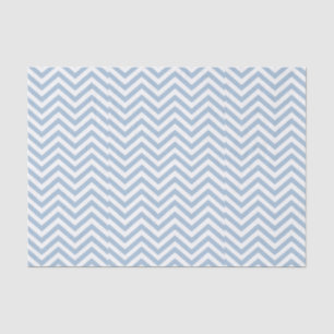Papel De Seda Luz - Grunge azul Chevron Textured