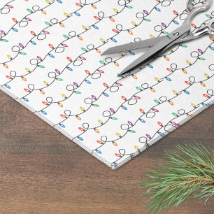 Papel De Seda Luzes de Natal