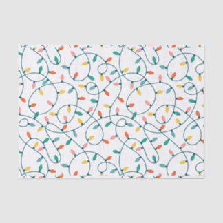 Papel De Seda Luzes de Natal